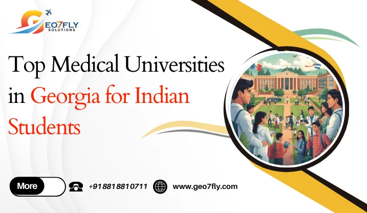 Indian students studying medicine at a top medical university in Tbilisi, Georgia.