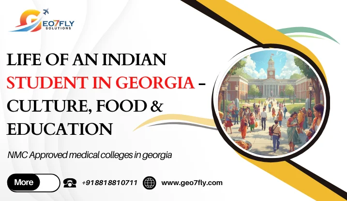 Indian students in Georgia MBBS experiencing culture, food, education and student life