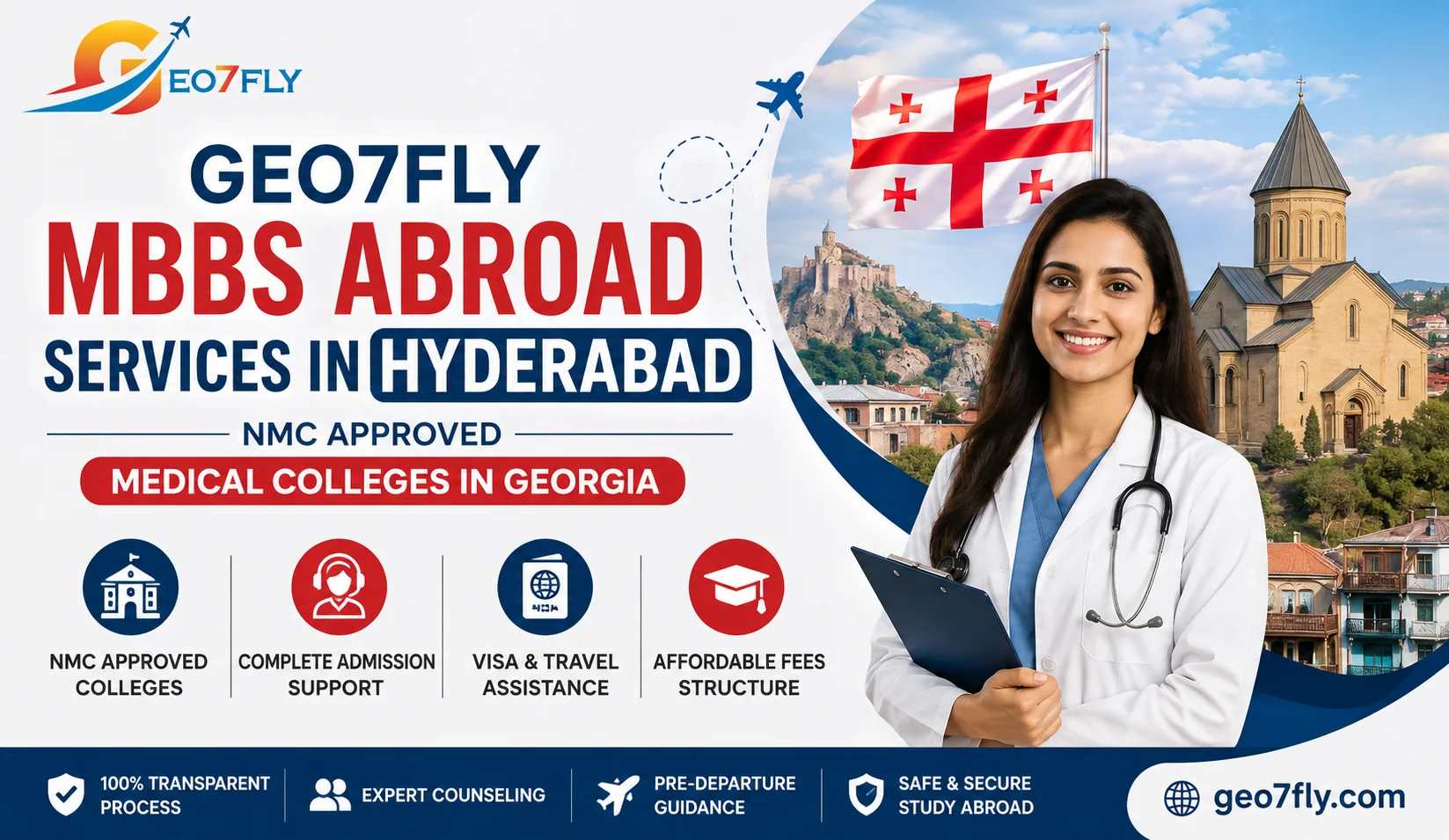 MBBS Abroad Services Hyderabad | Top Overseas Consultants | Geo7fly