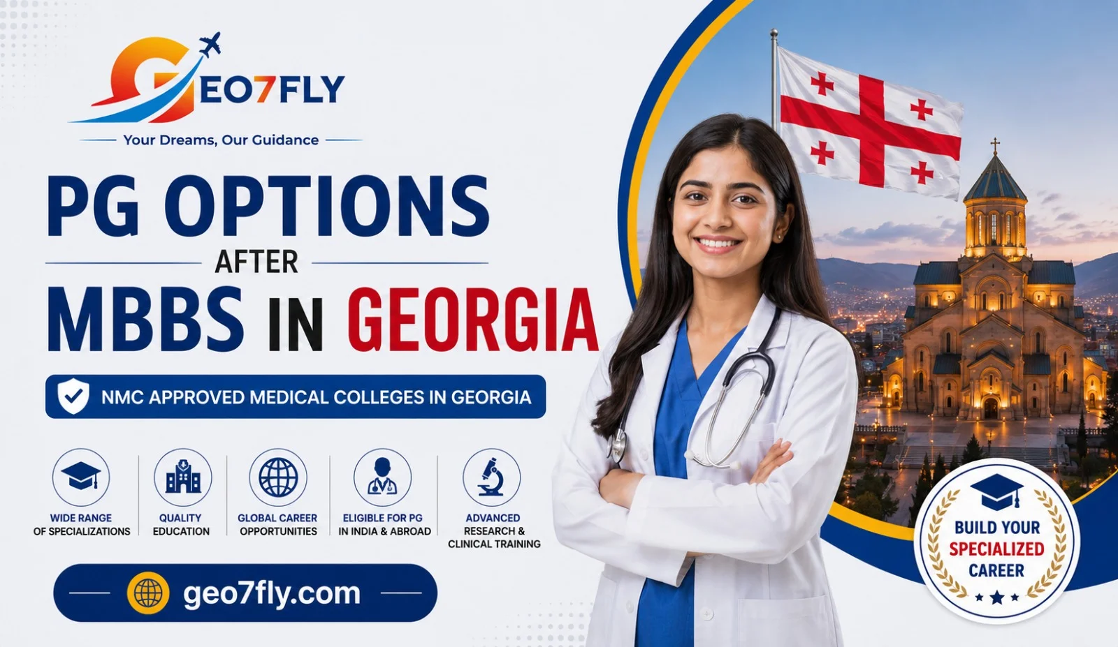 PG Options After MBBS in Georgia: 2026-2027 Career Guide